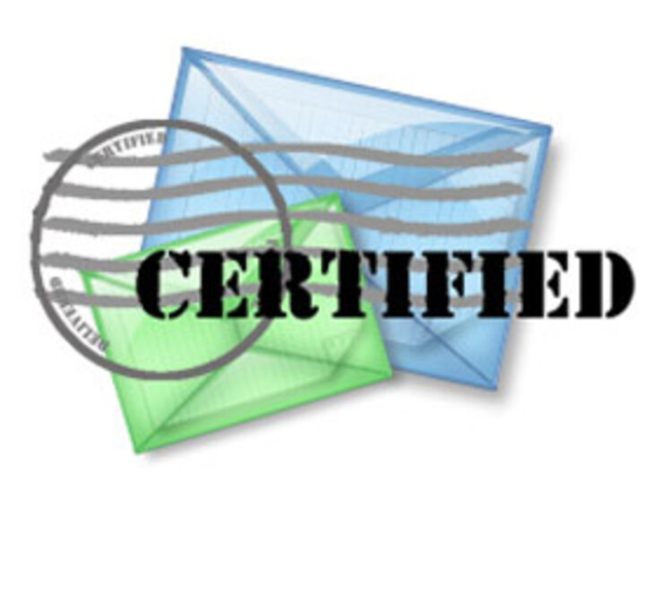 certified mail logo